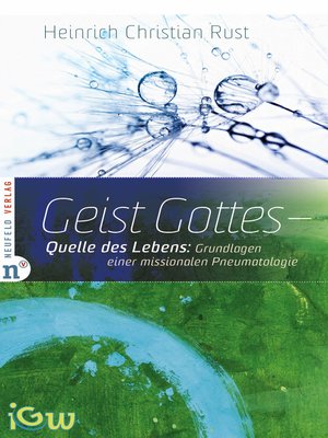 cover image of Geist Gottes--Quelle des Lebens